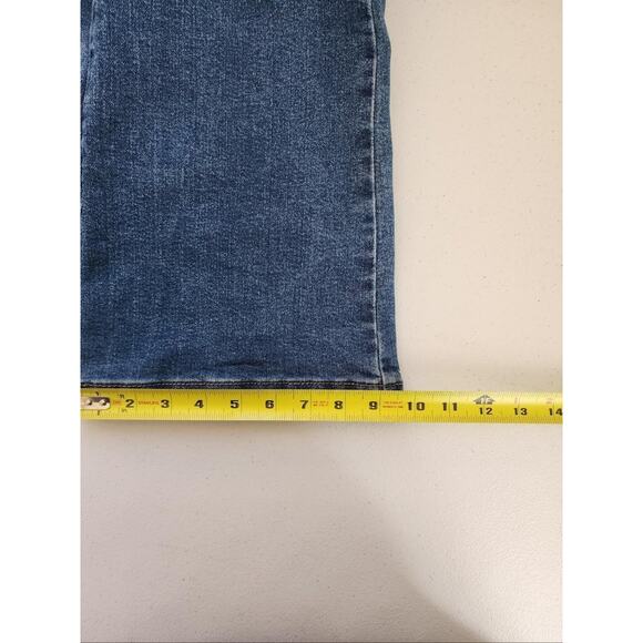 Sofia Jeans Melisa Flare Jeans Womens 6 Blue Stretch Denim Bootcut Mid Rise - Picture 14 of 16